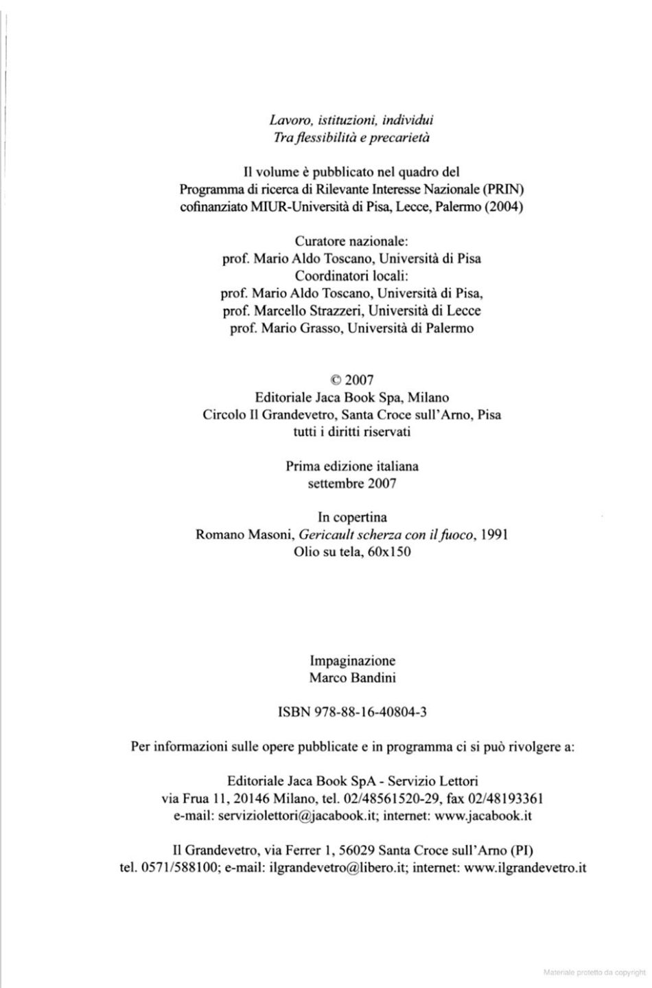 Homo Instabilis: Sociologia della Precarietà